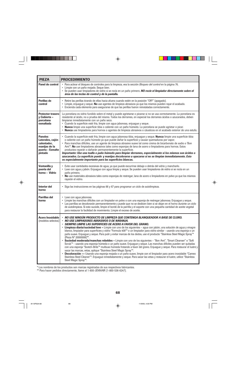 Jenn-Air SLIDE-IN RANGE User Manual | Page 69 / 92