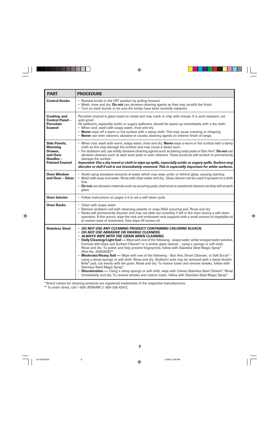 Jenn-Air SLIDE-IN RANGE User Manual | Page 8 / 92