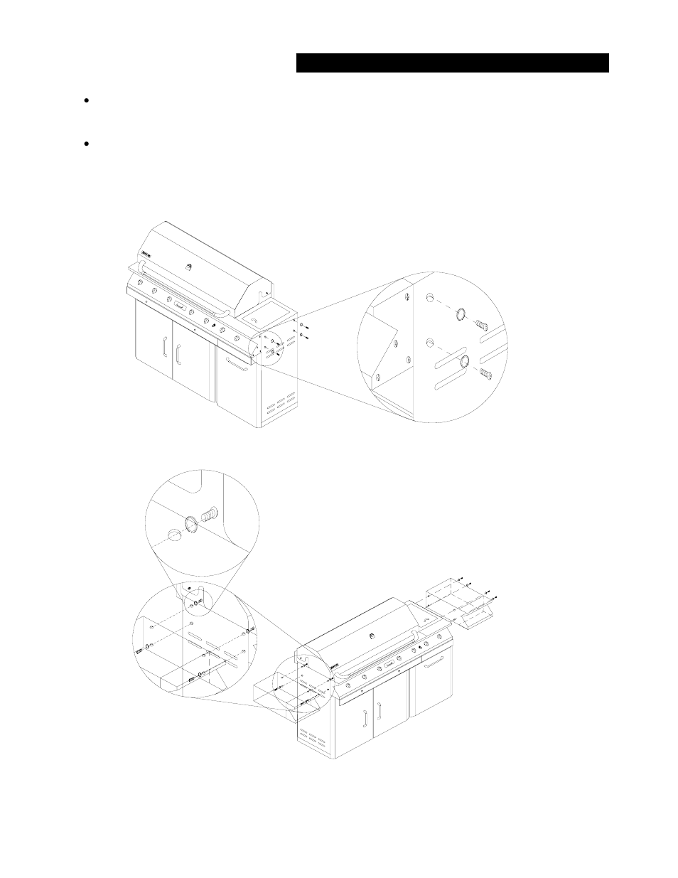 Side shelf assembly | Jenn-Air 720-0063-LP User Manual | Page 6 / 28