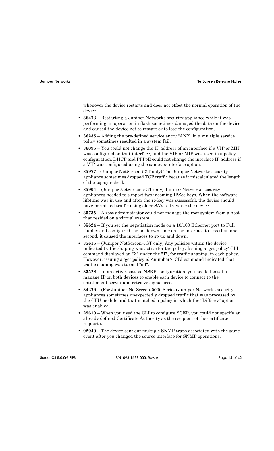 Juniper Networks NETSCREEN 208 User Manual | Page 14 / 42