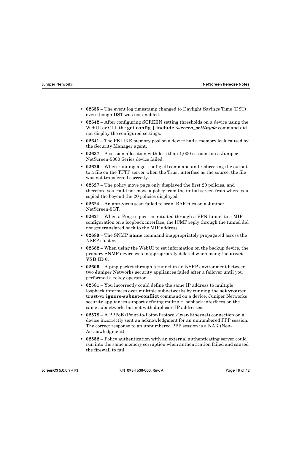 Juniper Networks NETSCREEN 208 User Manual | Page 18 / 42