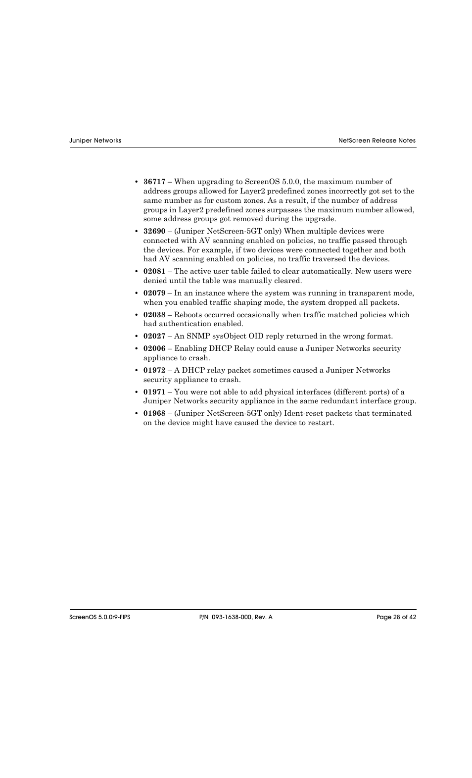 Juniper Networks NETSCREEN 208 User Manual | Page 28 / 42