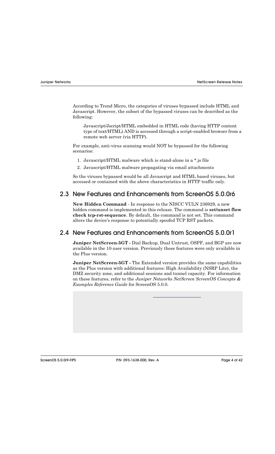 Juniper Networks NETSCREEN 208 User Manual | Page 4 / 42