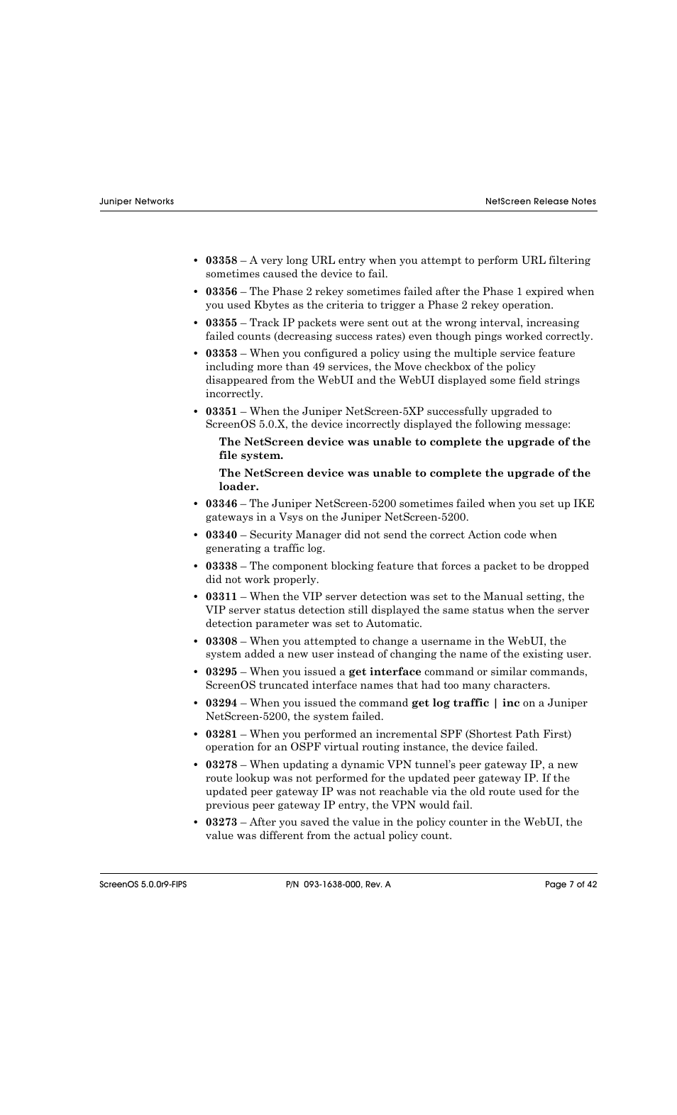 Juniper Networks NETSCREEN 208 User Manual | Page 7 / 42