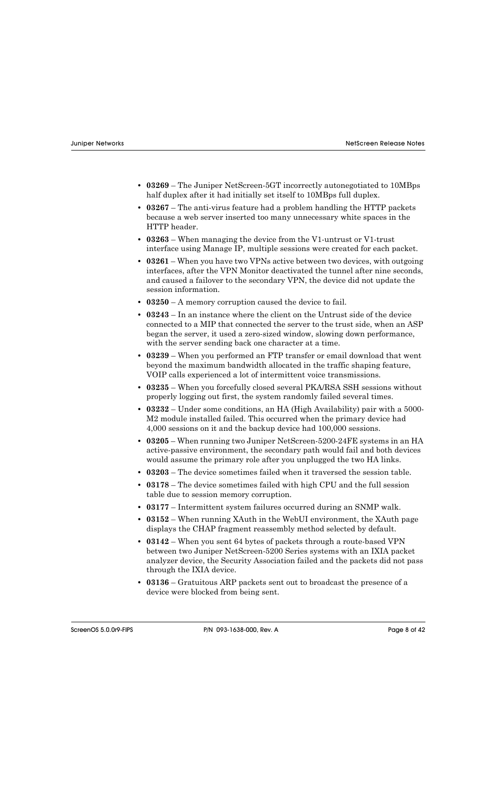 Juniper Networks NETSCREEN 208 User Manual | Page 8 / 42