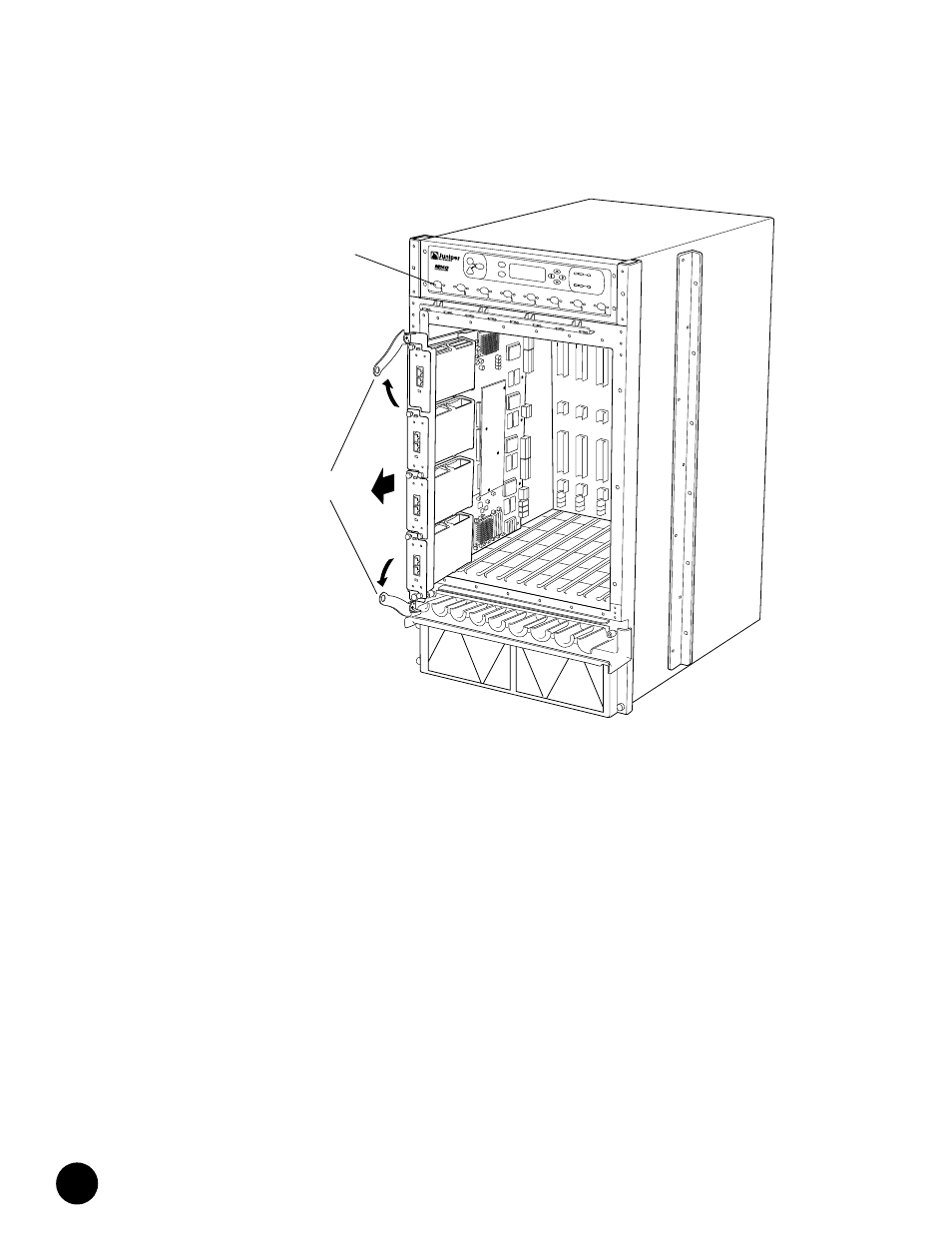 Install an fpc in an m40e or m160 router, Figure 11 | Juniper Networks M40e User Manual | Page 18 / 22