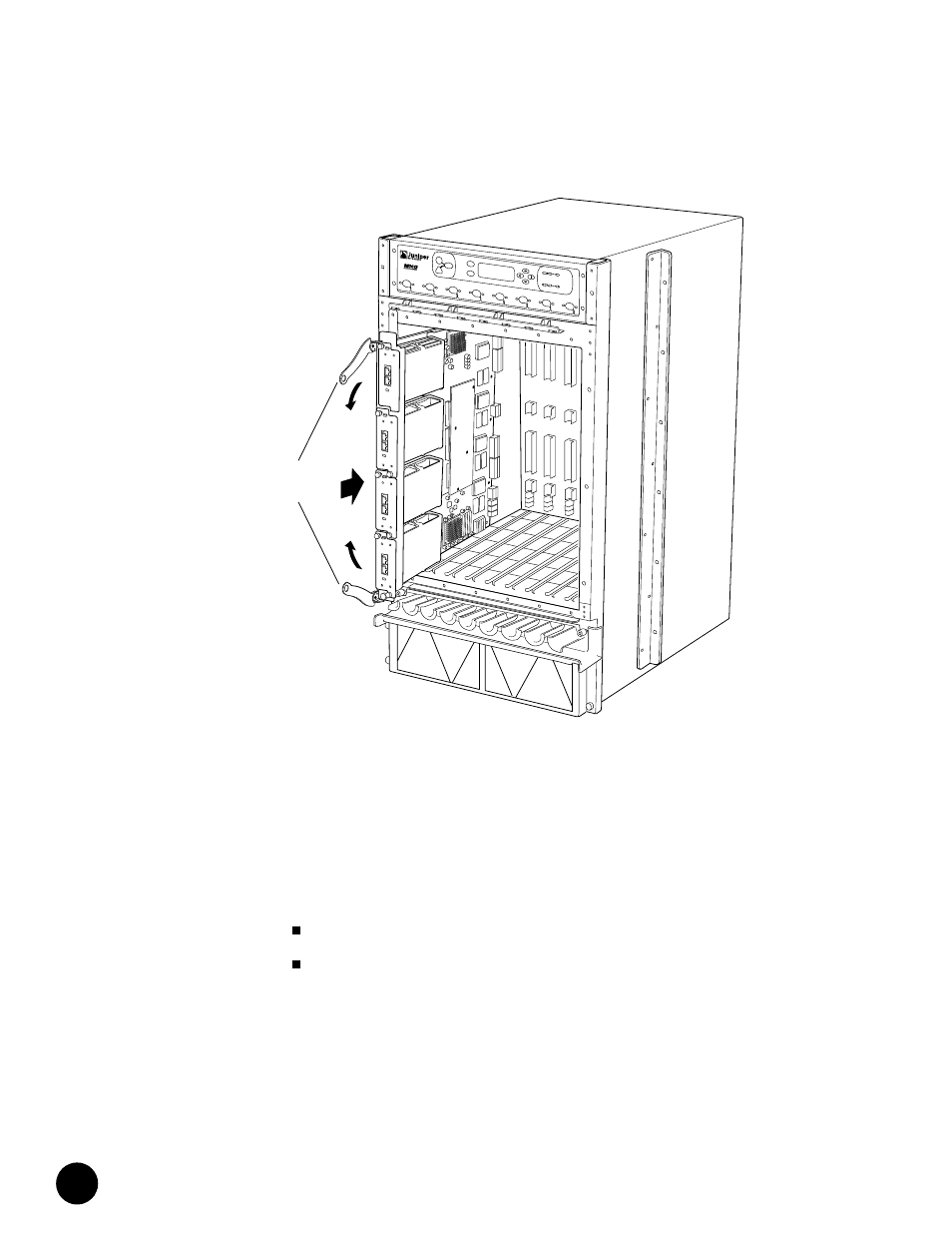 Replace a pic in an m40e-fpc, Replace a pic in | Juniper Networks M40e User Manual | Page 20 / 22