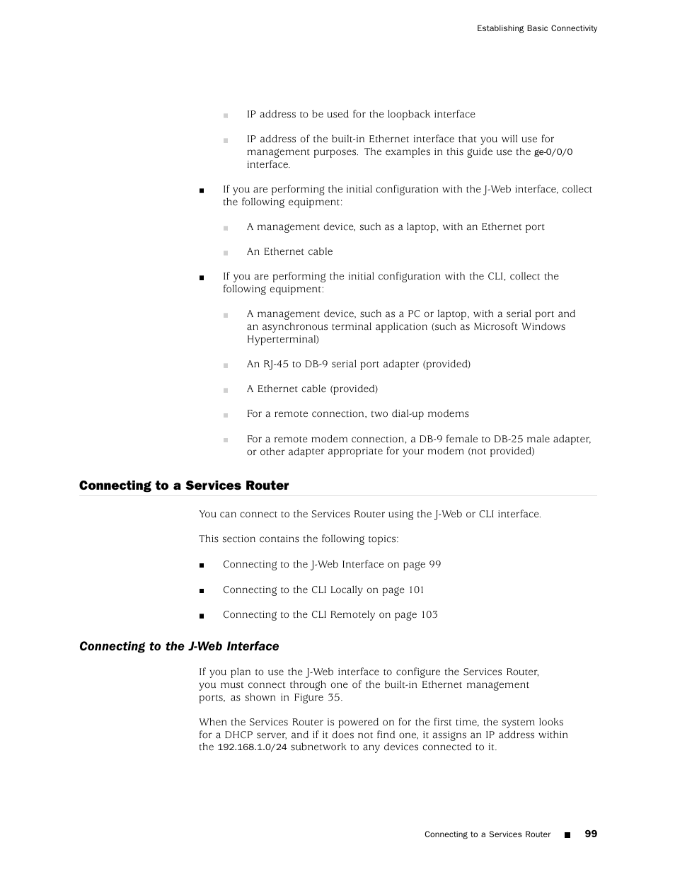 Juniper Networks J4350 User Manual | Page 119 / 284
