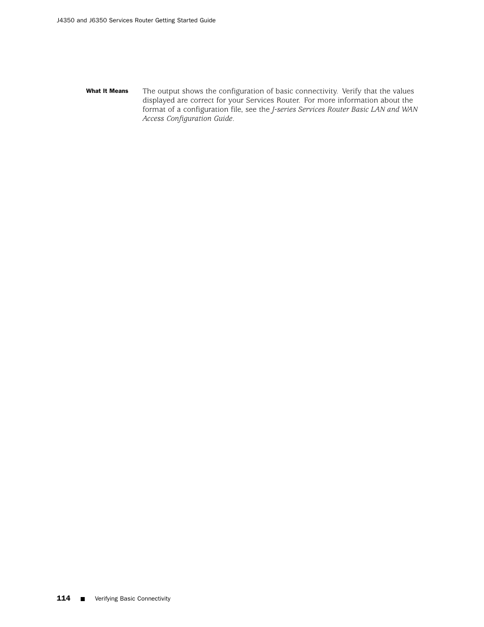 Juniper Networks J4350 User Manual | Page 134 / 284