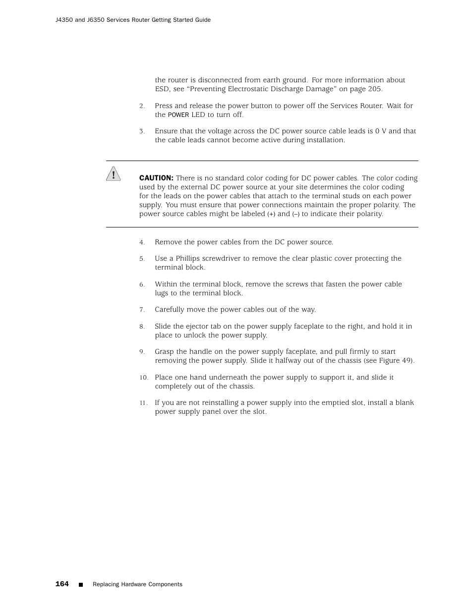Juniper Networks J4350 User Manual | Page 184 / 284