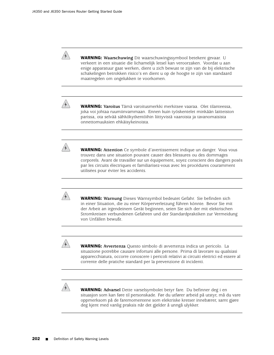 Juniper Networks J4350 User Manual | Page 222 / 284