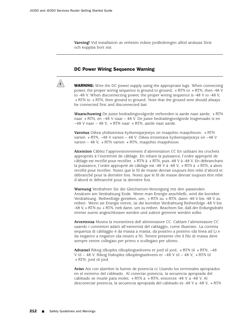 Juniper Networks J4350 User Manual | Page 232 / 284