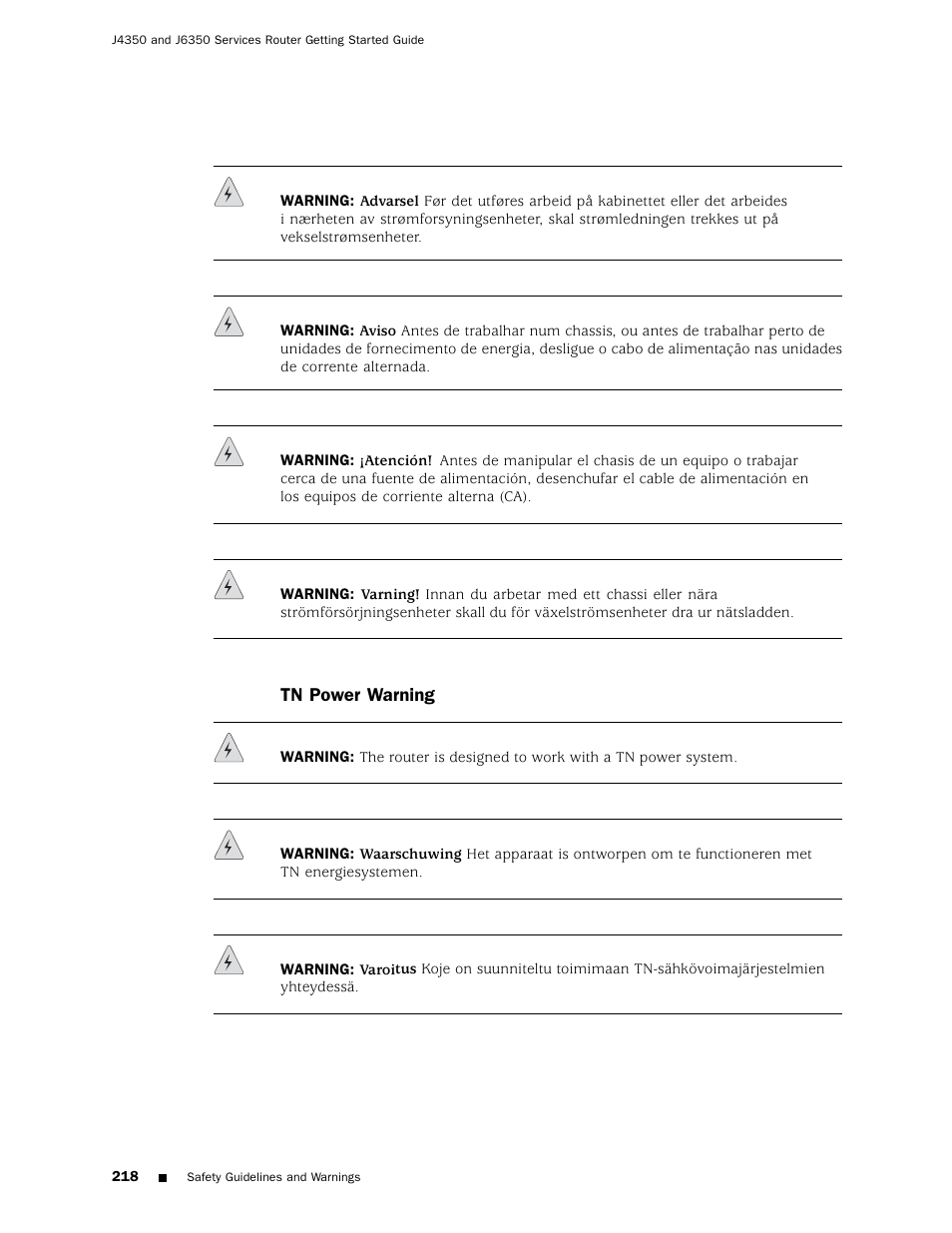 Juniper Networks J4350 User Manual | Page 238 / 284
