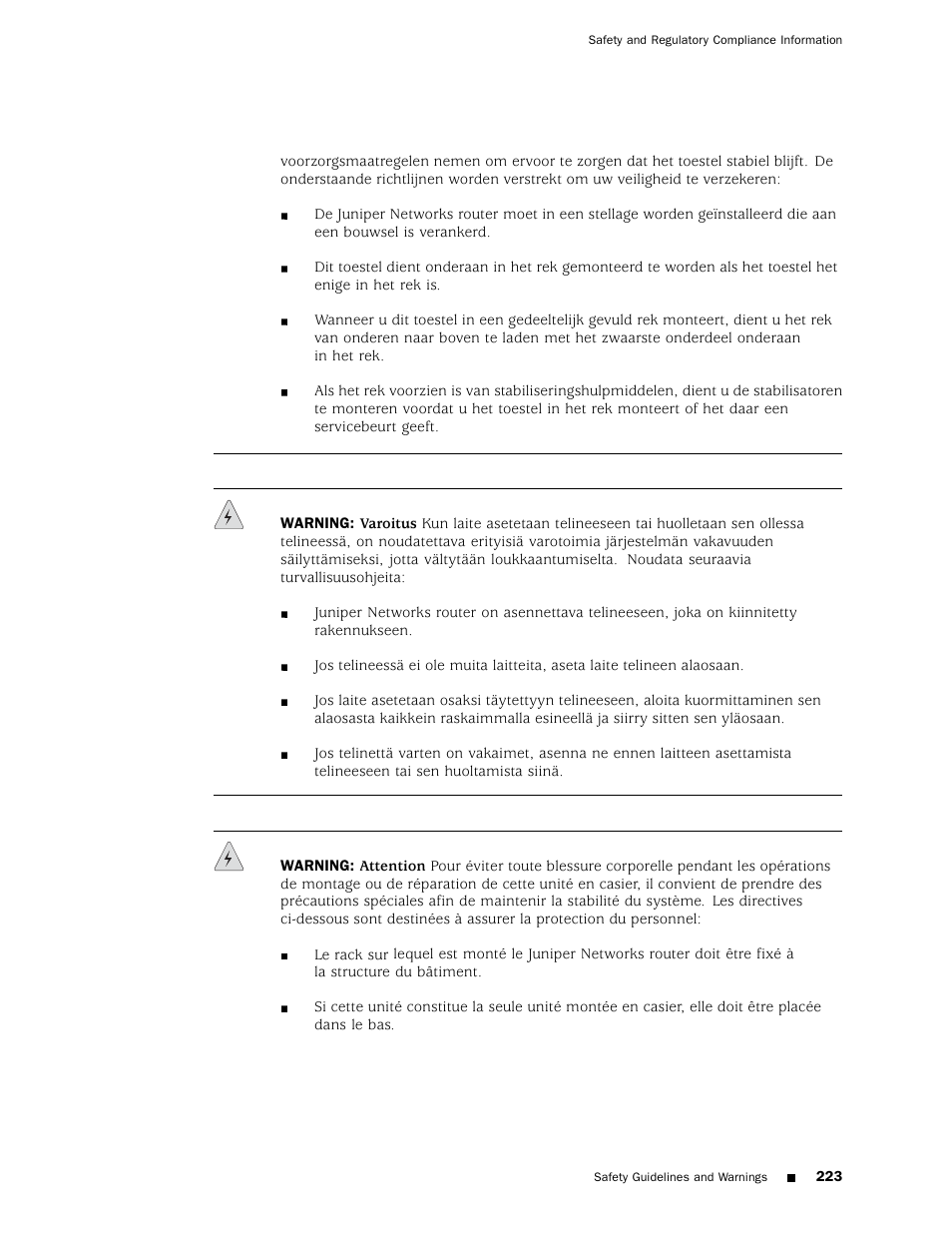 Juniper Networks J4350 User Manual | Page 243 / 284