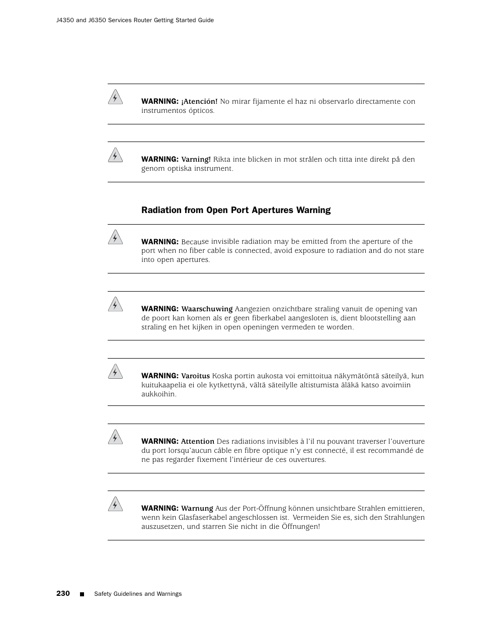 Juniper Networks J4350 User Manual | Page 250 / 284