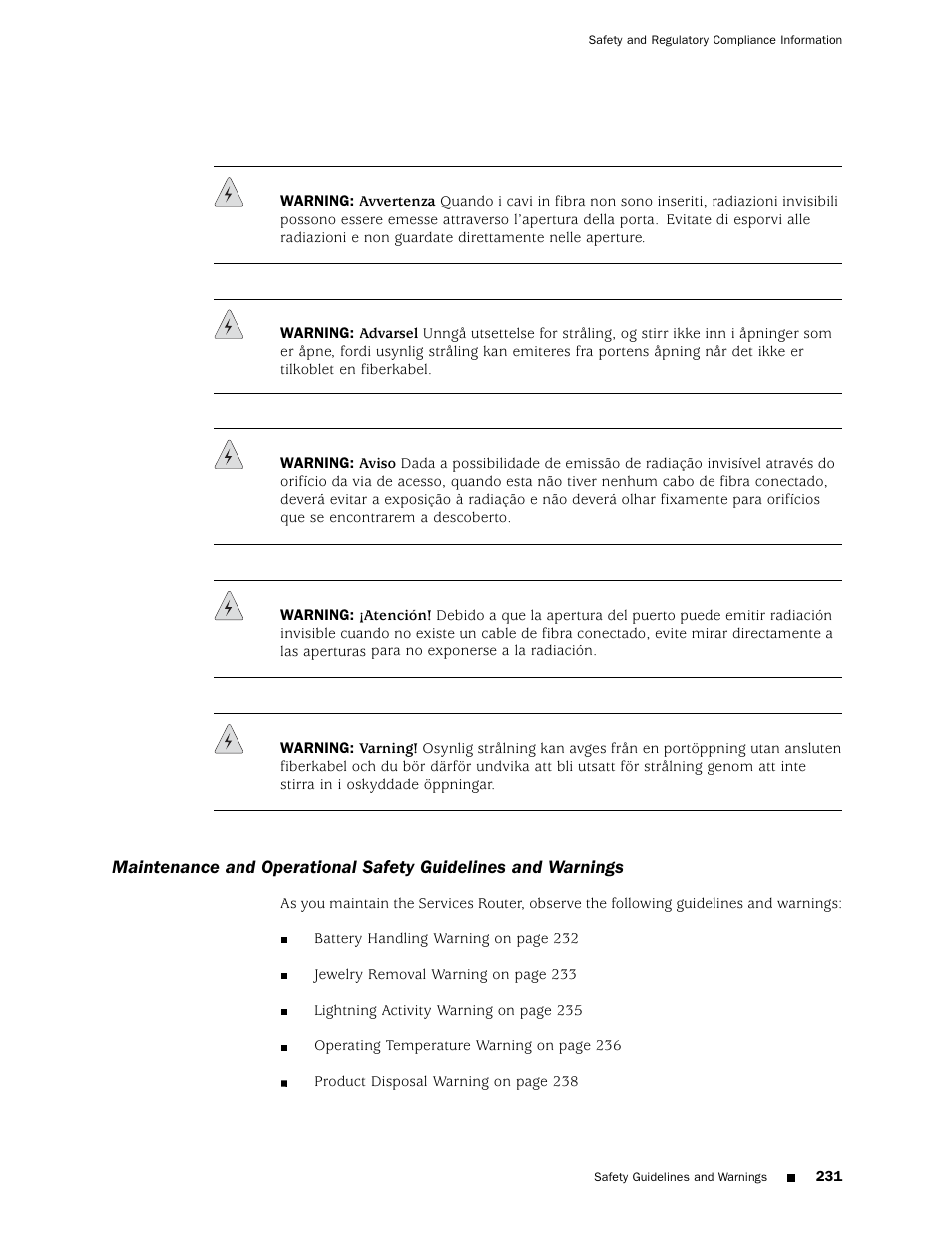 Maintenance and | Juniper Networks J4350 User Manual | Page 251 / 284