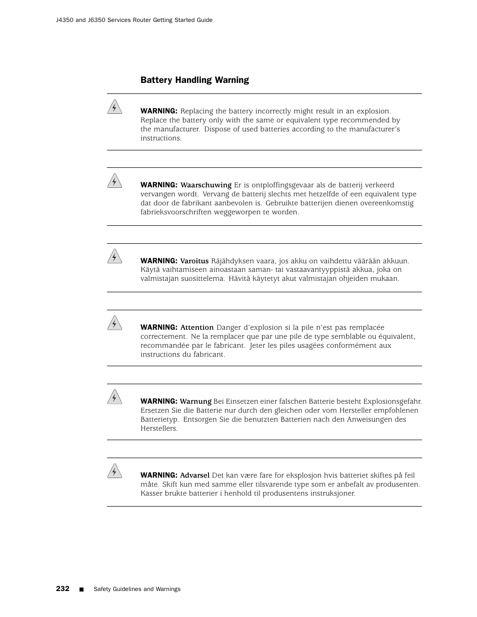 Juniper Networks J4350 User Manual | Page 252 / 284