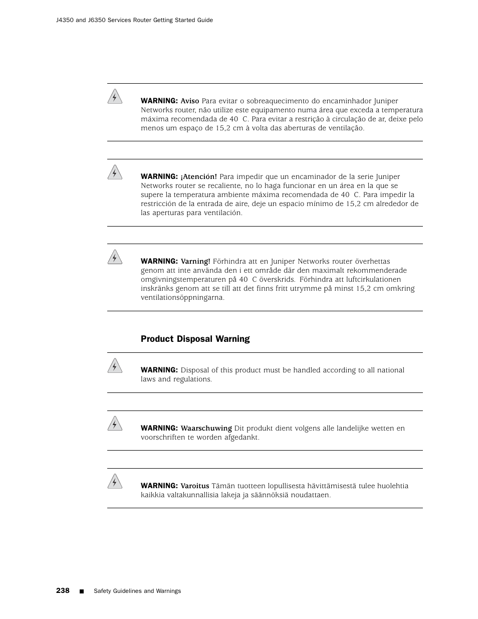 Juniper Networks J4350 User Manual | Page 258 / 284