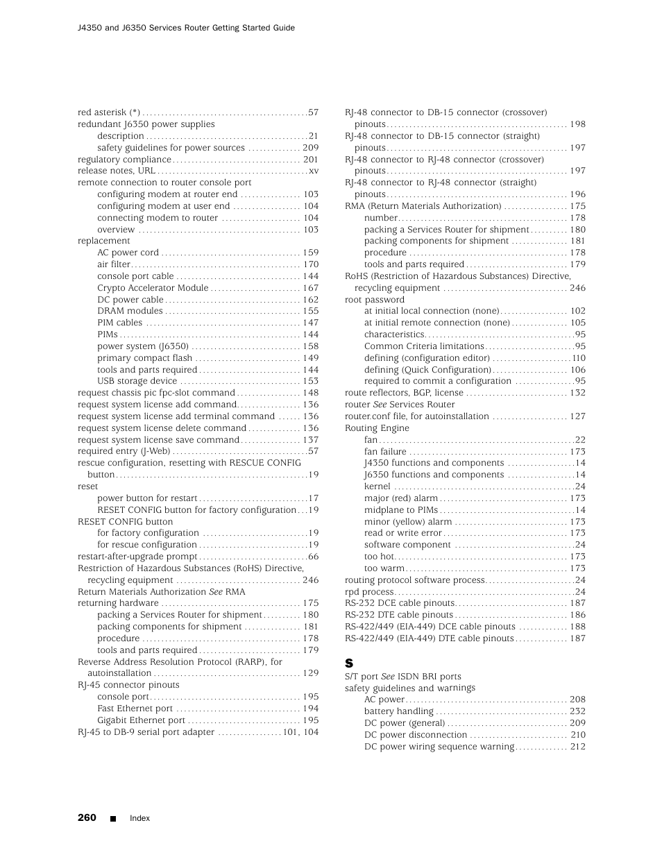 Juniper Networks J4350 User Manual | Page 280 / 284