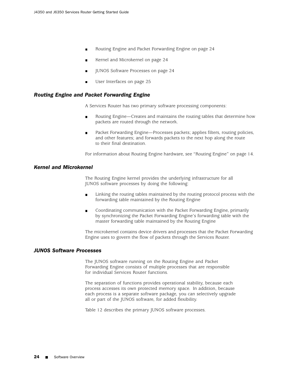 Juniper Networks J4350 User Manual | Page 44 / 284