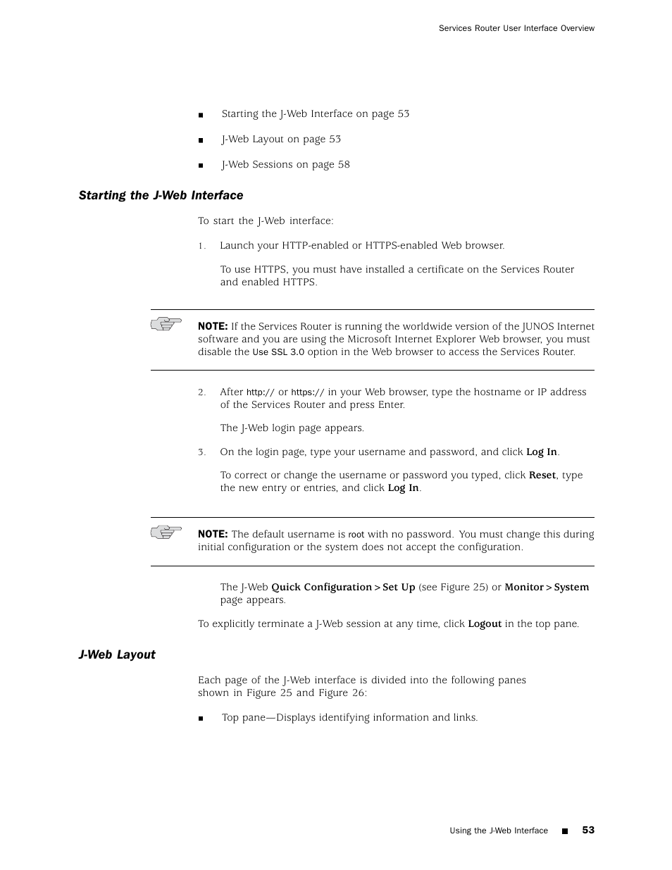 Juniper Networks J4350 User Manual | Page 73 / 284