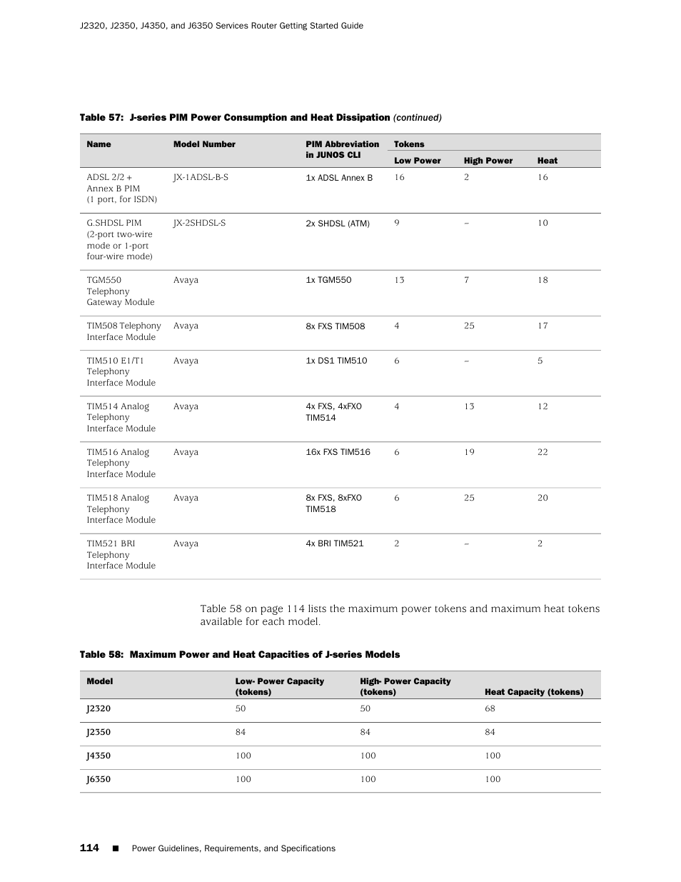 Juniper Networks J-series Services Router J2320 User Manual | Page 136 / 332