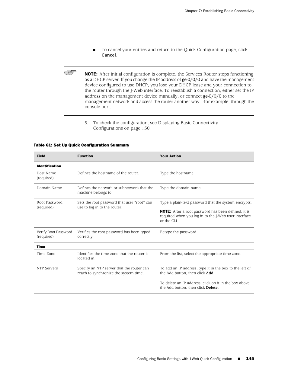 Juniper Networks J-series Services Router J2320 User Manual | Page 167 / 332