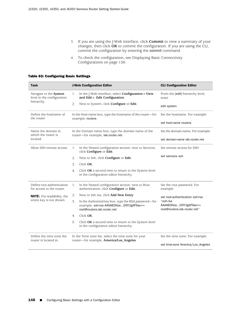 Juniper Networks J-series Services Router J2320 User Manual | Page 170 / 332