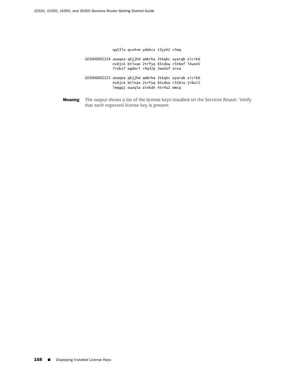 Juniper Networks J-series Services Router J2320 User Manual | Page 190 / 332