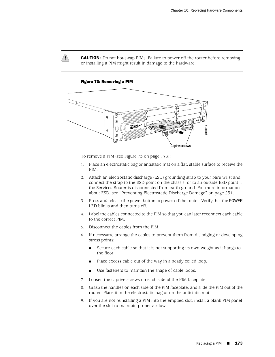 Juniper Networks J-series Services Router J2320 User Manual | Page 195 / 332