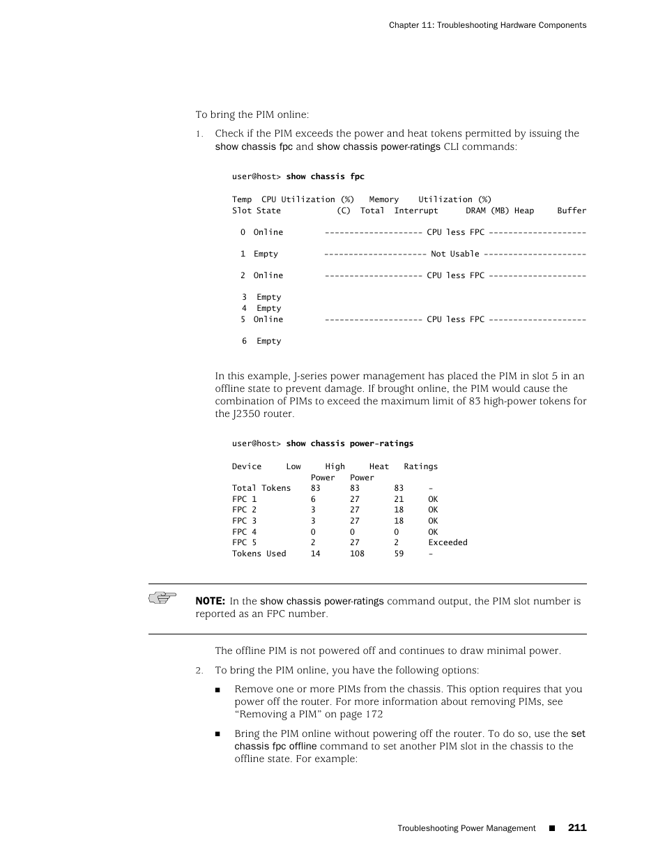 Juniper Networks J-series Services Router J2320 User Manual | Page 233 / 332