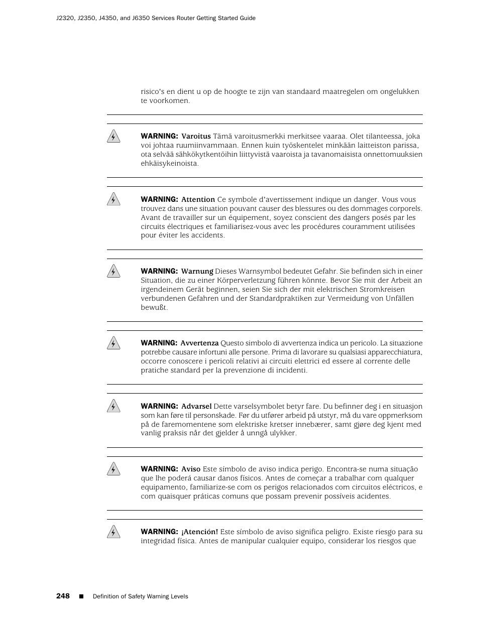 Juniper Networks J-series Services Router J2320 User Manual | Page 270 / 332