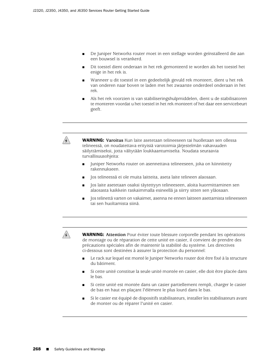 Juniper Networks J-series Services Router J2320 User Manual | Page 290 / 332