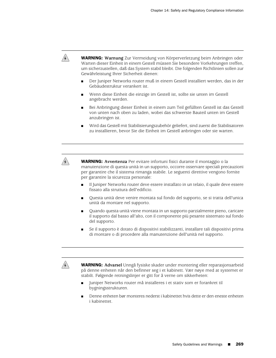 Juniper Networks J-series Services Router J2320 User Manual | Page 291 / 332