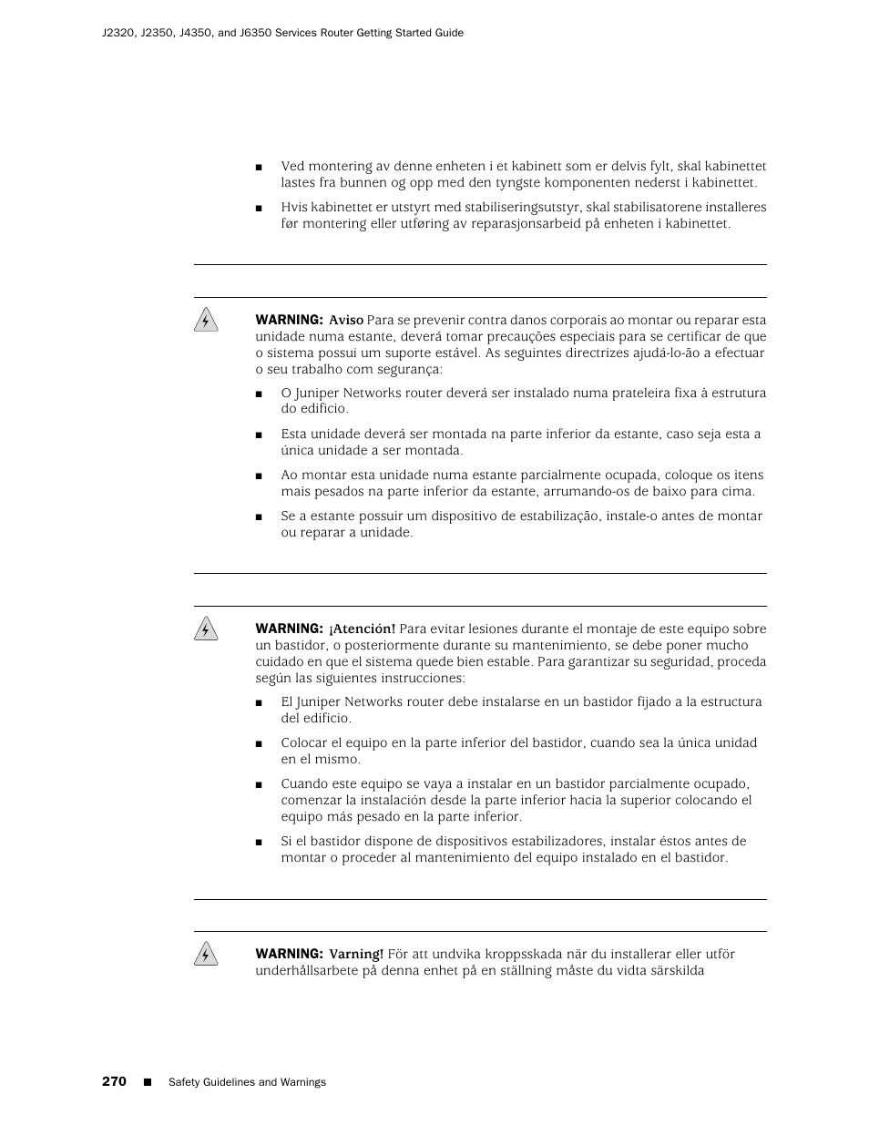 Juniper Networks J-series Services Router J2320 User Manual | Page 292 / 332