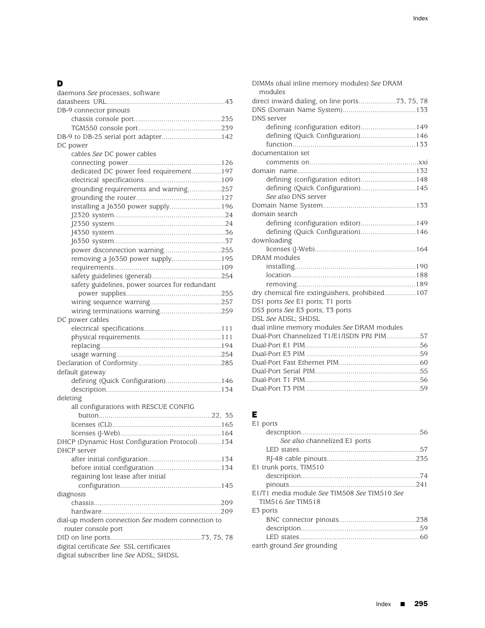 Juniper Networks J-series Services Router J2320 User Manual | Page 317 / 332