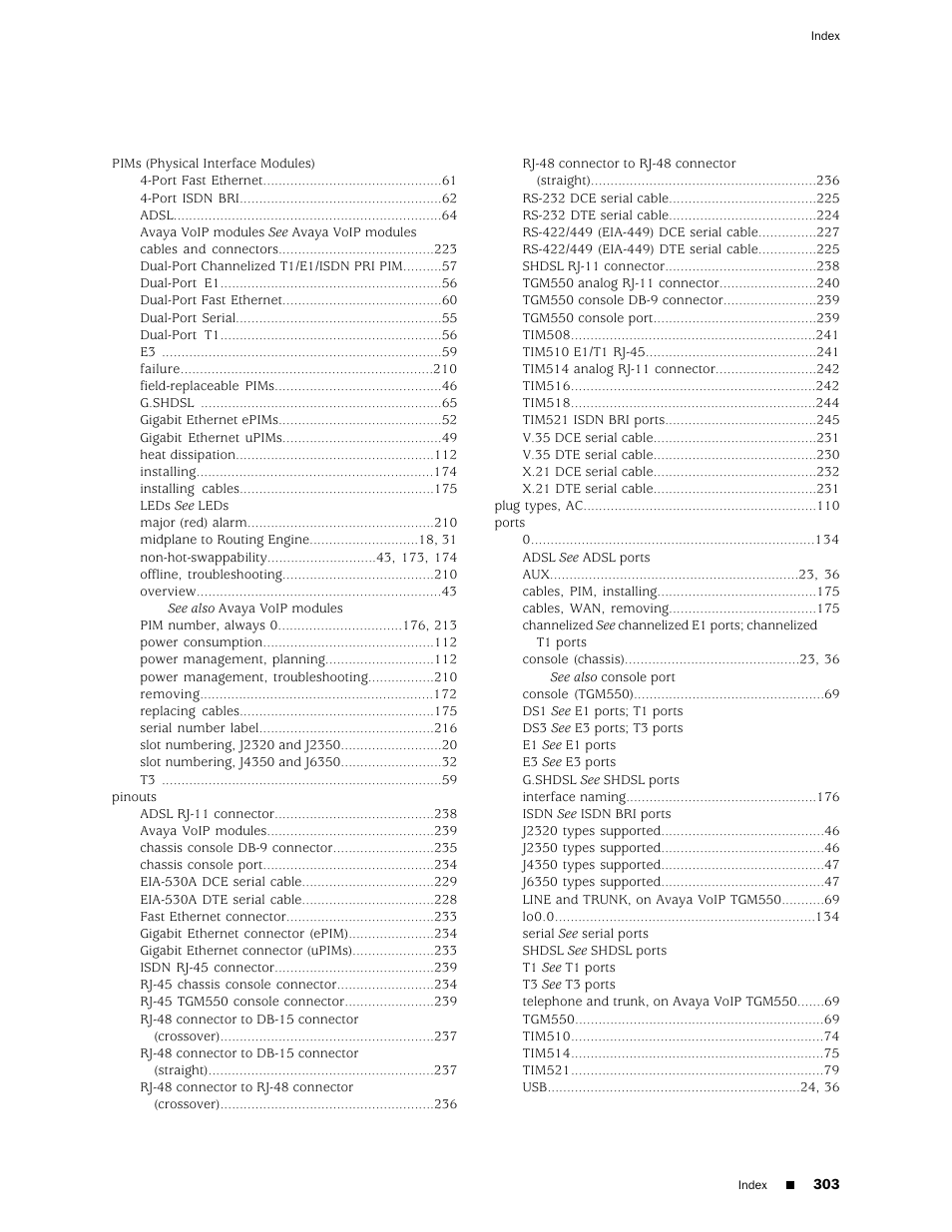 Juniper Networks J-series Services Router J2320 User Manual | Page 325 / 332