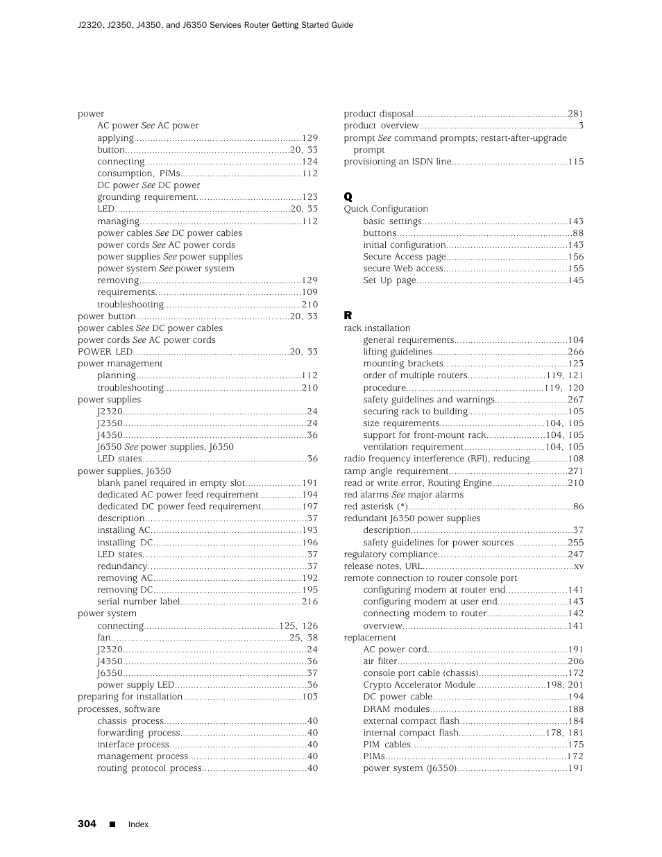 Juniper Networks J-series Services Router J2320 User Manual | Page 326 / 332