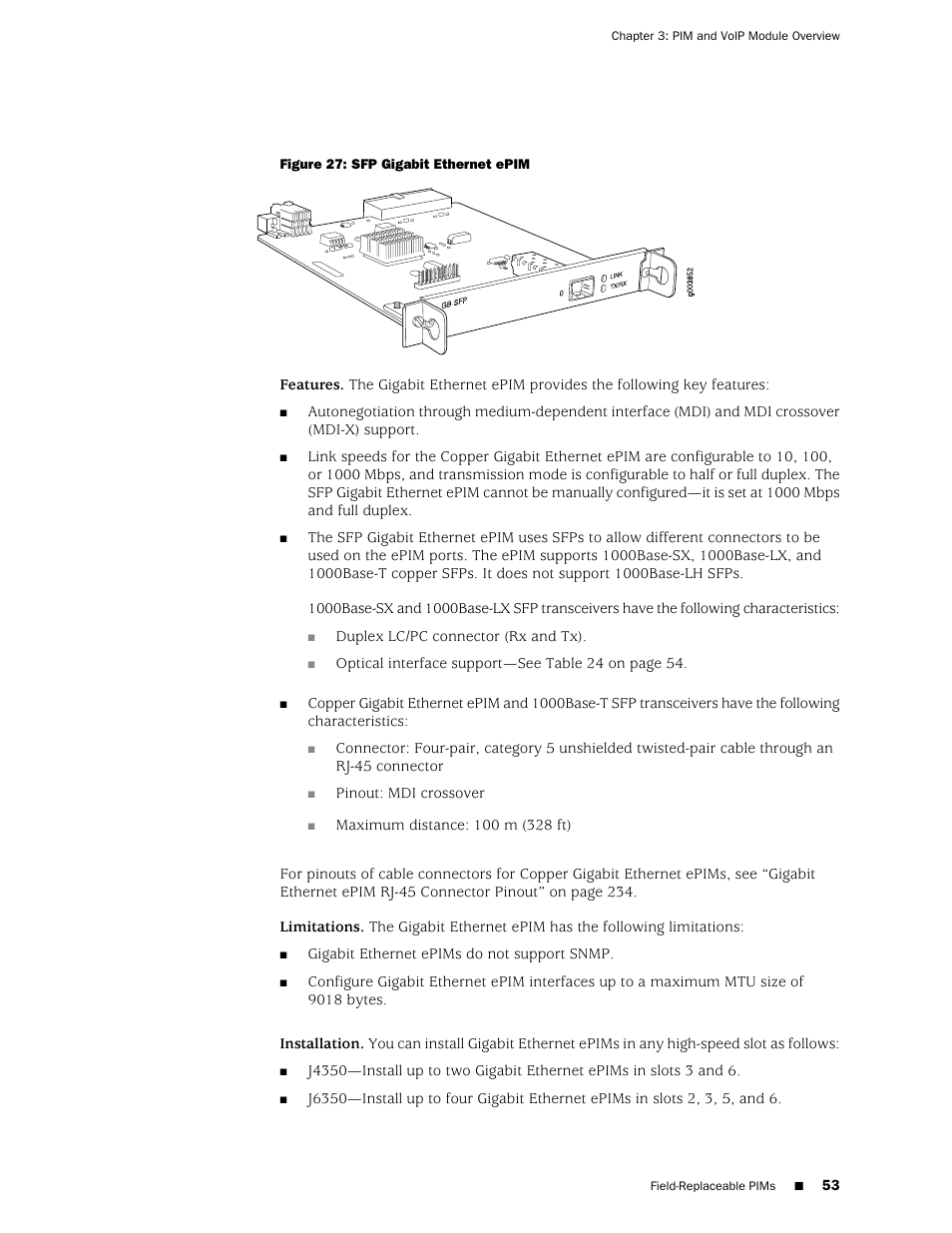 Juniper Networks J-series Services Router J2320 User Manual | Page 75 / 332
