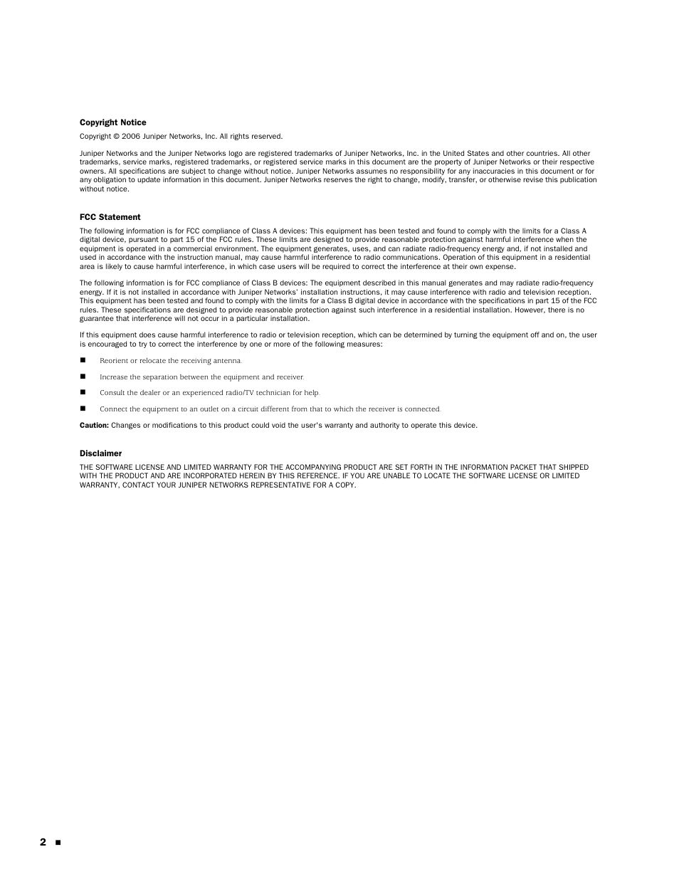 Juniper Networks SSG 20 User Manual | Page 2 / 86