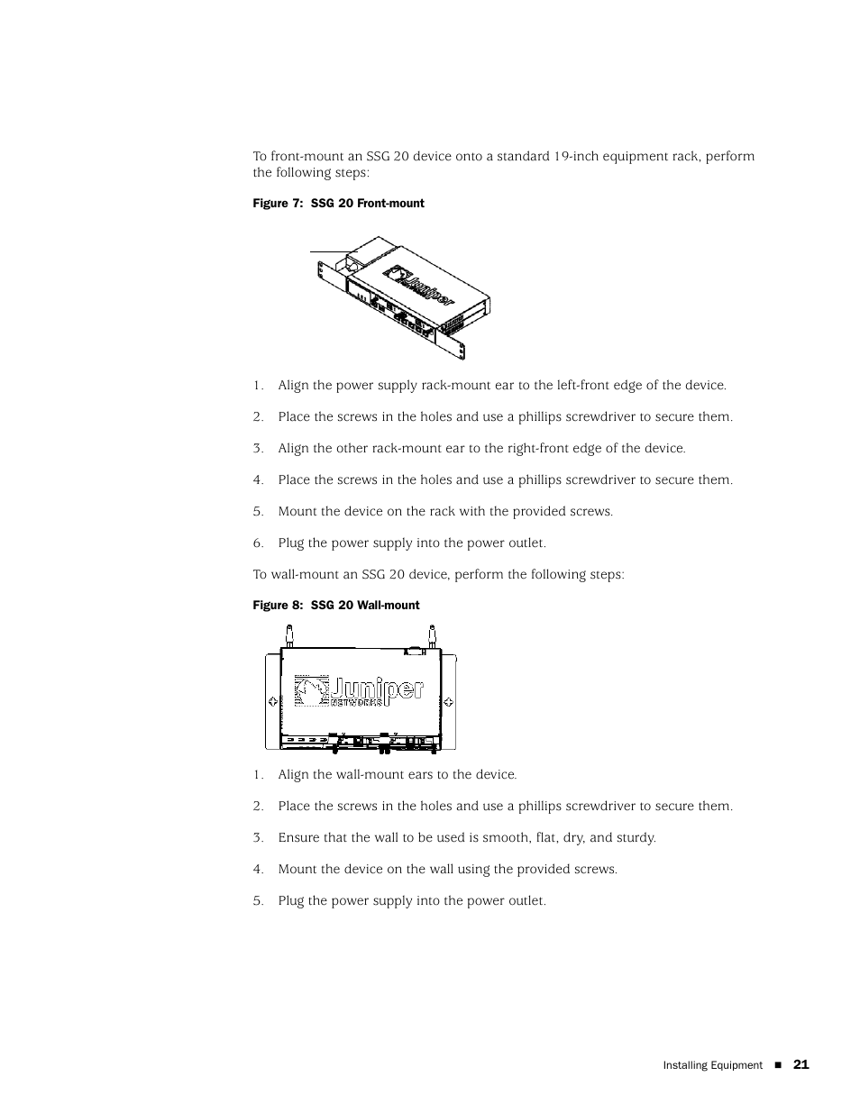 Juniper Networks SSG 20 User Manual | Page 21 / 86