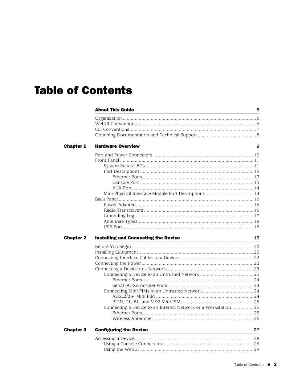 Juniper Networks SSG 20 User Manual | Page 3 / 86