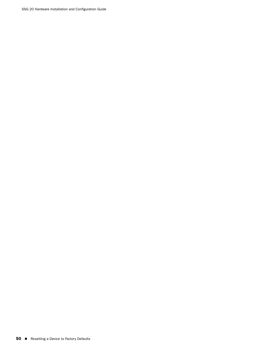 Juniper Networks SSG 20 User Manual | Page 50 / 86