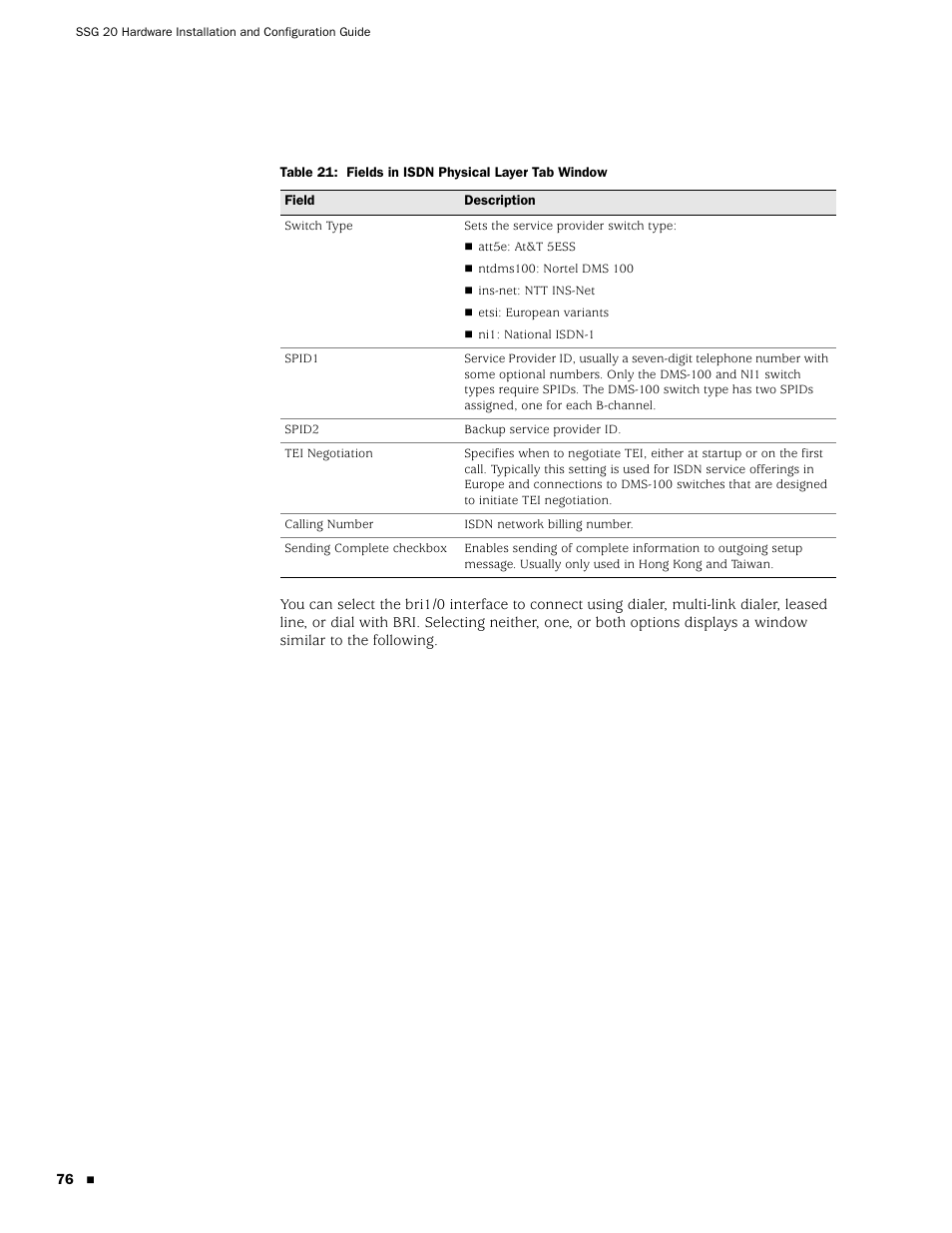 Juniper Networks SSG 20 User Manual | Page 76 / 86