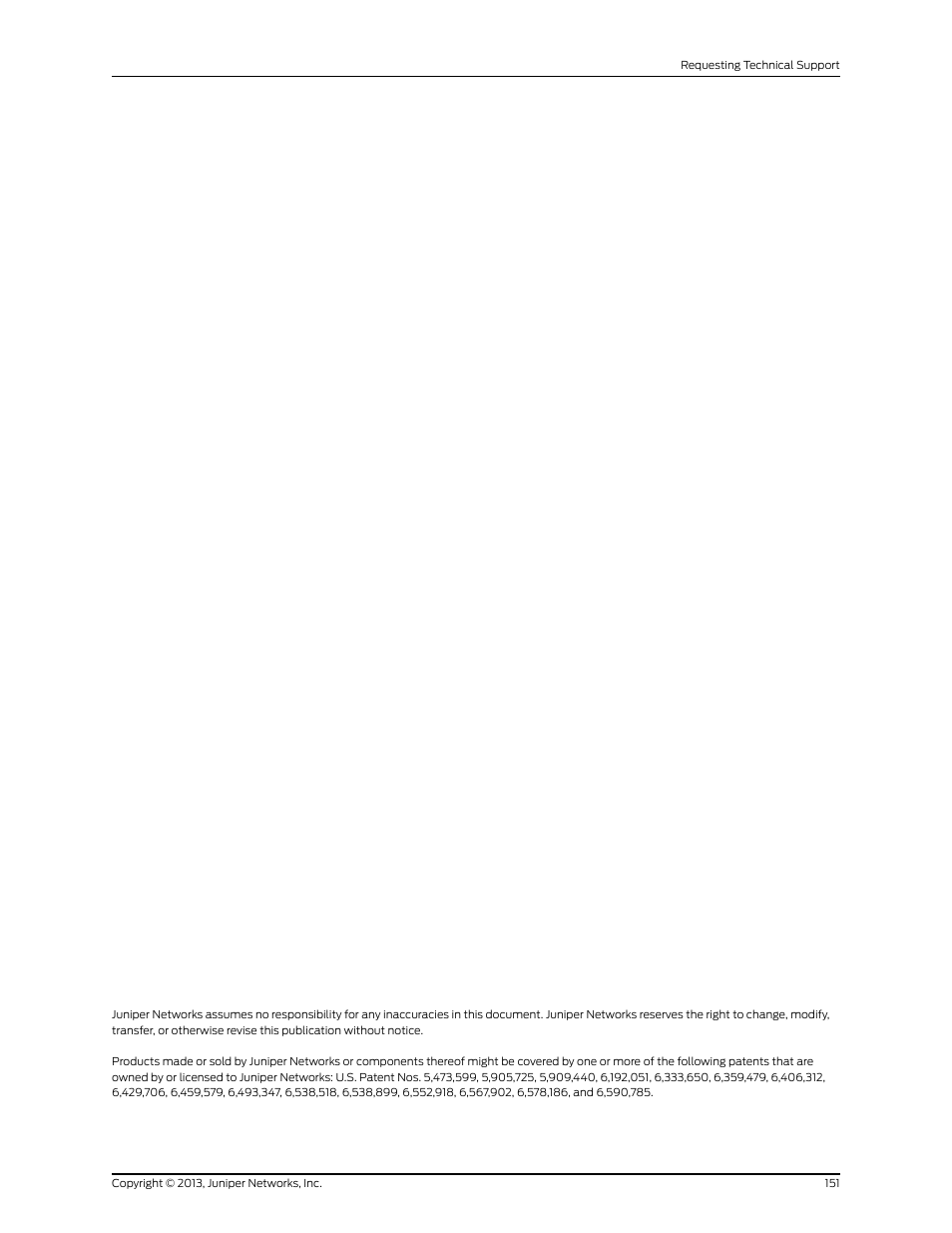 Juniper Networks T1600 User Manual | Page 151 / 151
