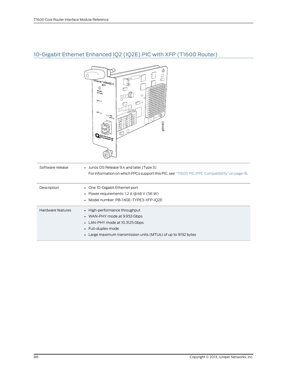 Juniper Networks T1600 User Manual | Page 88 / 151