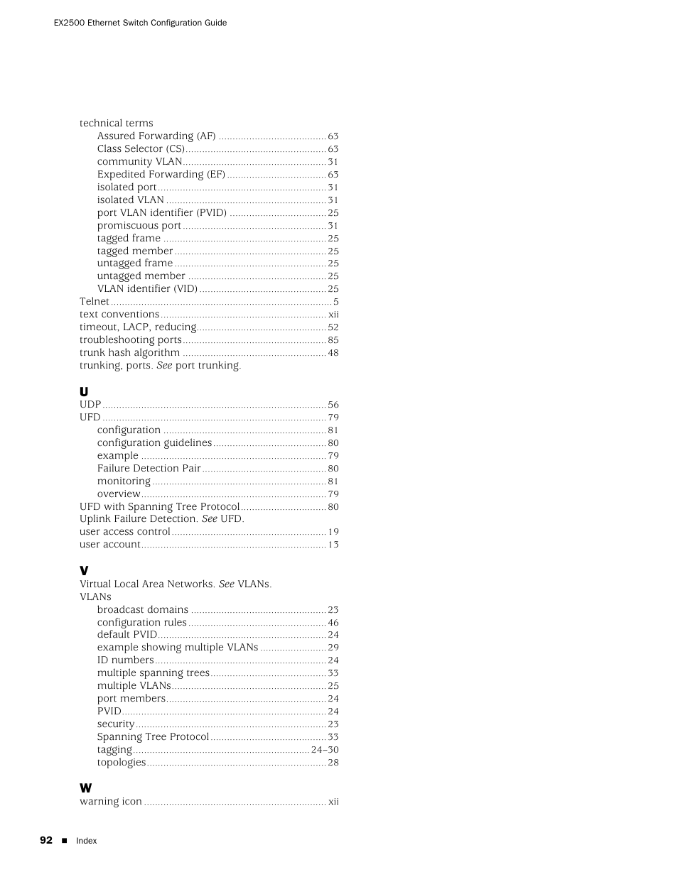 Juniper Networks EX2500 User Manual | Page 106 / 106