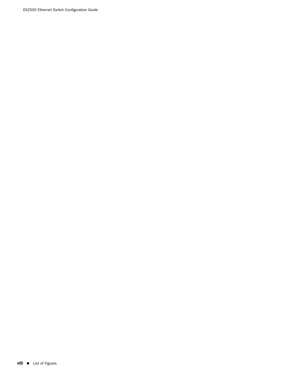 Juniper Networks EX2500 User Manual | Page 8 / 106