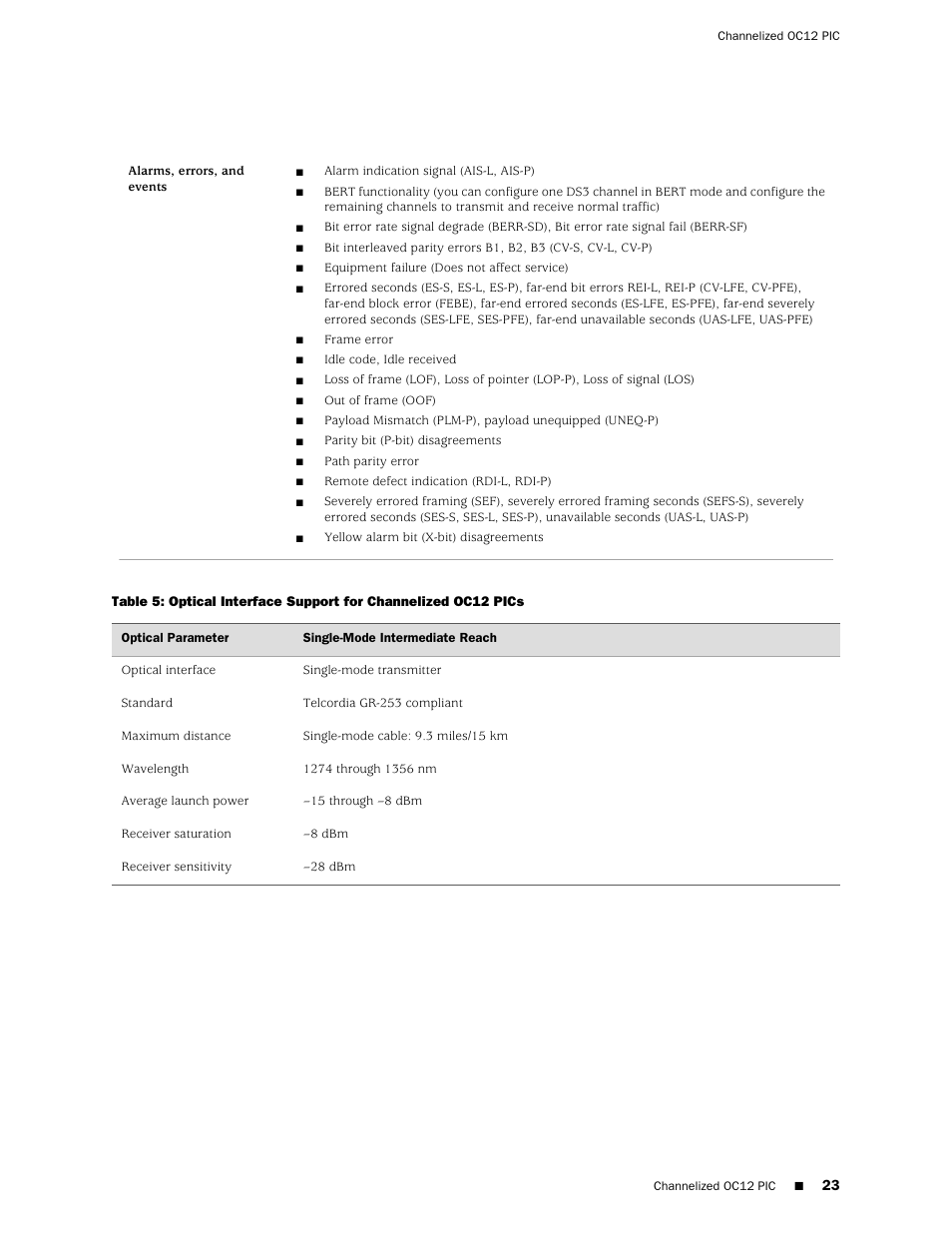 Juniper Networks Juniper M-series M10i User Manual | Page 23 / 78