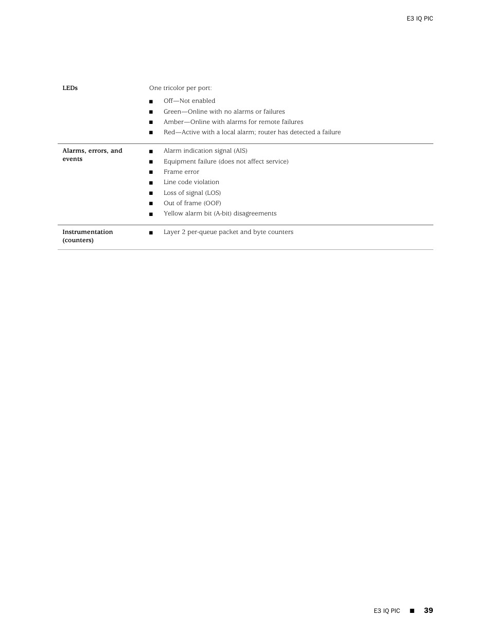 Juniper Networks Juniper M-series M10i User Manual | Page 39 / 78